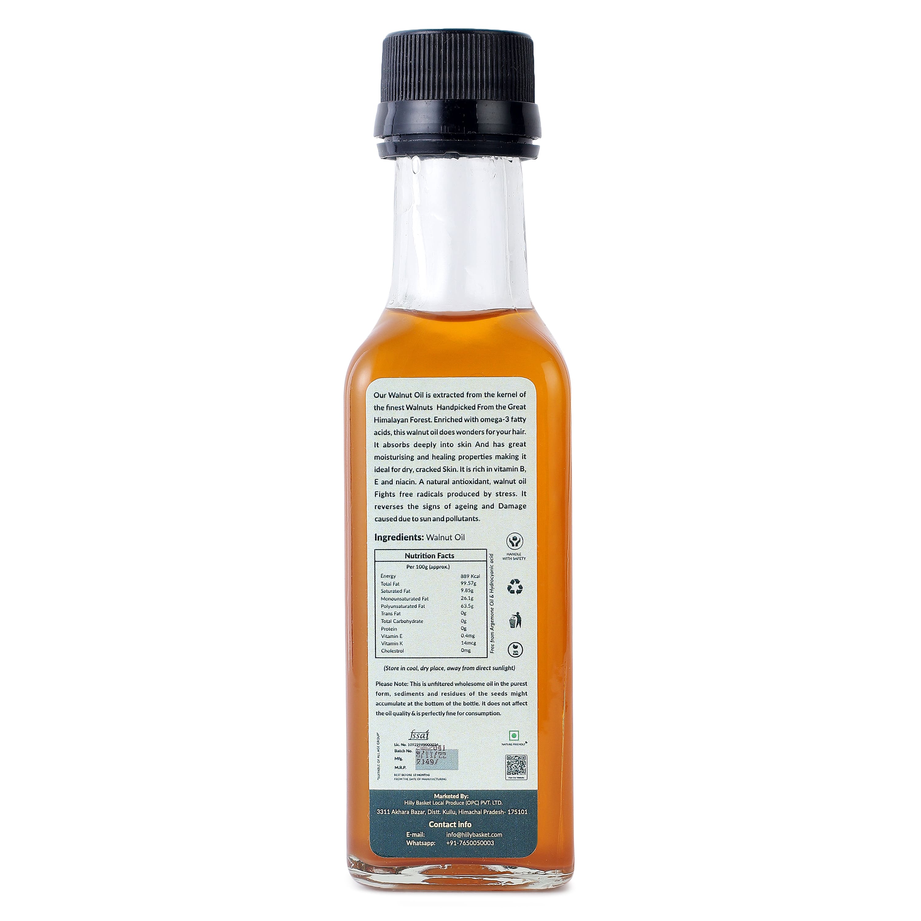 Walnut Oil (100ml)